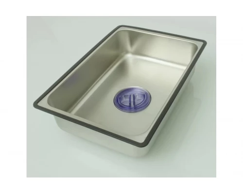 Мойка многофункциональная 75х46мм из нержавеющей стали без смесителя Ganzer GZ46075-G сатин