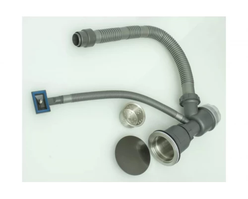 Мойка многофункциональная 75х46мм из нержавеющей стали без смесителя Ganzer GZ46075-Q графит