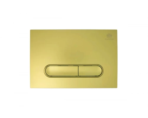 Кнопка для инсталляции Ganzer GZ2752-D бронза