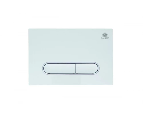Кнопка для инсталляции Ganzer GZ2752-F белый
