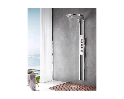 Душевая панель, водопад GANZER  GZ01168 хром