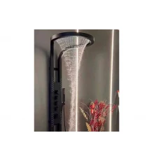 Душевая панель, водопад GANZER GZ01168-C черный