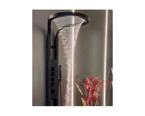 Душевая панель, водопад GANZER GZ01168-C черный