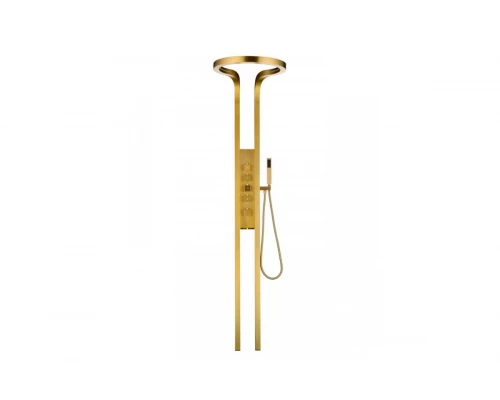 Панель для душа, многофункциональный GANZER GZ01168-S мат. золото