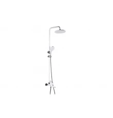 Душевая система с тропическим душем Ganzer GZ24061-F белый