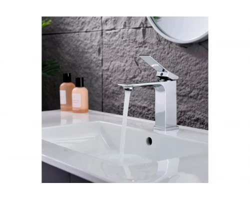 Смеситель для умывальника из латуни Ganzer GZ05111 хром