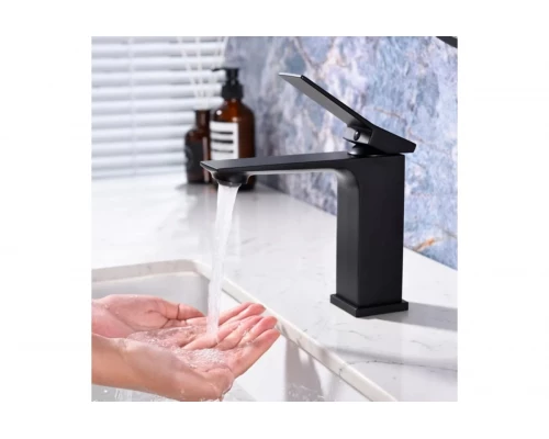 Смеситель для умывальника Ganzer GZ05111-C черный