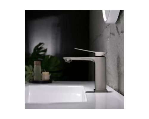 Смеситель для умывальника из латуни Ganzer GZ05111-Q графит