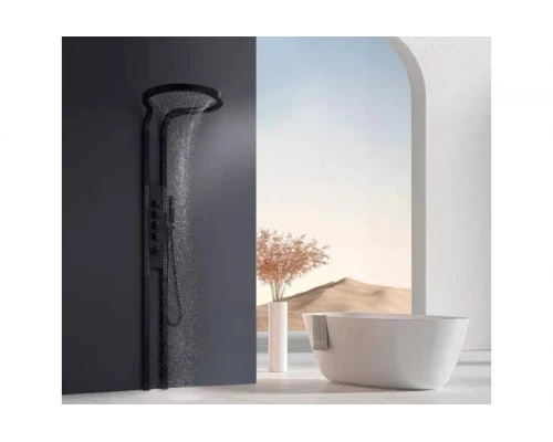 Душевая панель, водопад GANZER GZ01168-C черный