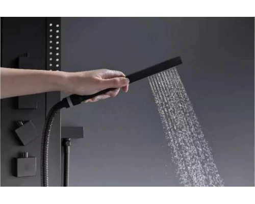 Душевая панель, водопад GANZER GZ01168-C черный