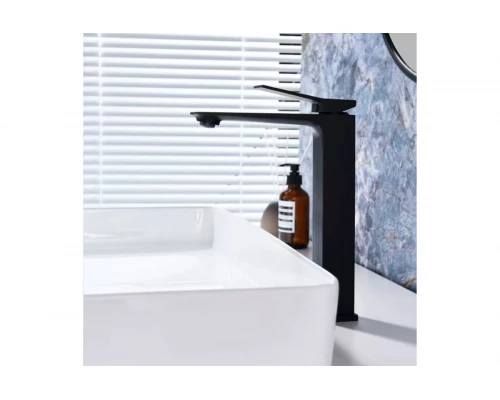 Смеситель однорычажный для раковины-чаши Ganzer GZ05112-C черный