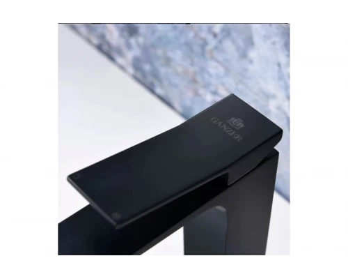 Смеситель однорычажный для раковины-чаши Ganzer GZ05112-C черный