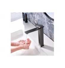 Смеситель однорычажный для раковины-чаши Ganzer  GZ05112-Q графит