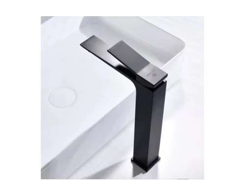 Смеситель однорычажный для раковины-чаши Ganzer  GZ05112-Q графит