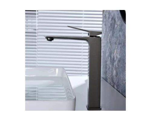 Смеситель однорычажный для раковины-чаши Ganzer  GZ05112-Q графит