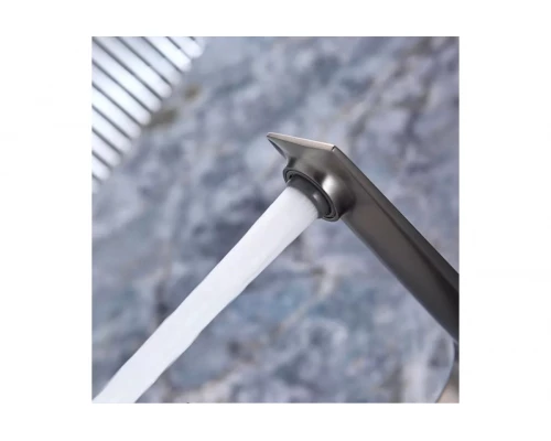 Смеситель однорычажный для раковины-чаши Ganzer  GZ05112-Q графит