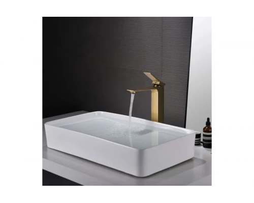 Смеситель однорычажный для раковины-чаши Ganzer GZ05112-S золото