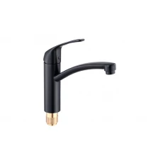 Смеситель однорычажный для кухни Ganzer GZ16033-C черный