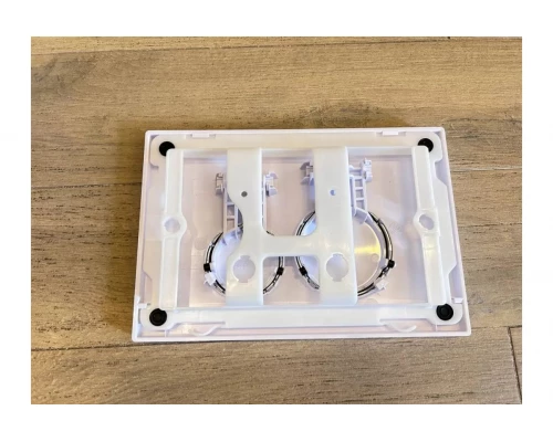 Кнопка смыва для инсталляции Ganzer GZ2751-F механическая белый