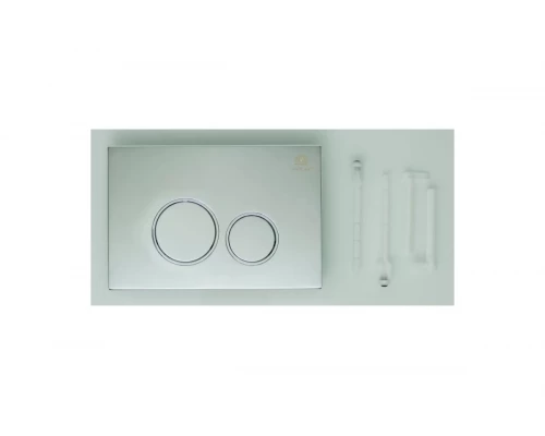 Кнопка смыва для инсталляции Ganzer GZ2751 механическая цвет хром