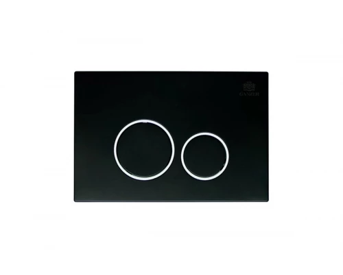 Кнопка смыва для инсталляции Ganzer GZ2751-C механическая цвет черный