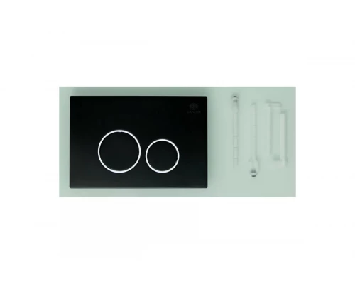 Кнопка смыва для инсталляции Ganzer GZ2751-C механическая цвет черный