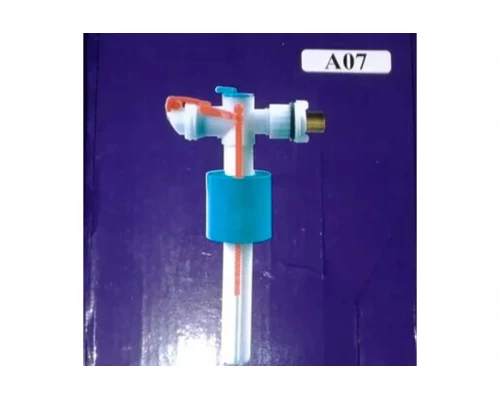 Клапан  д/бачка  с БОК под. 1/2 ПЛАСТ  ГАНЗЕР