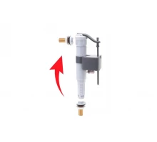 Клапан для бачка унитаза универсальная подвижка 1/2" латунь Ganzer GZ0088