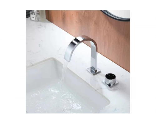 Смеситель для раковины, врезной на 2 отверстия Ganzer GZ01111 хром