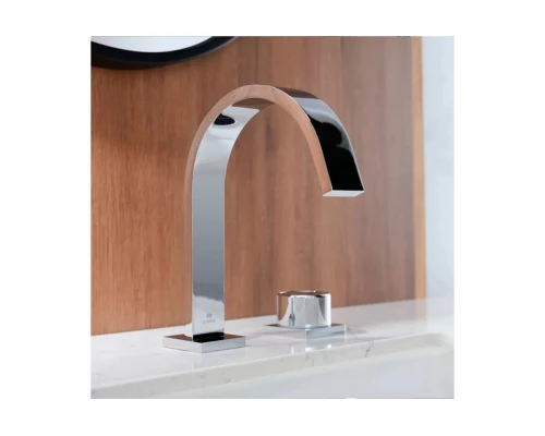 Смеситель для раковины, врезной на 2 отверстия Ganzer GZ01111 хром