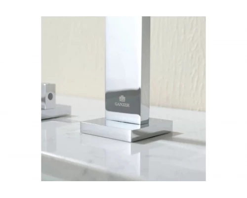 Встраиваемый смеситель для раковины на 3 отверстия Ganzer GZ01115 хром