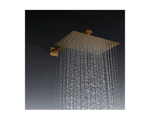 Встраиваемая душевая система 3-я функциями Ganzer  GZ01165-S матовое золото