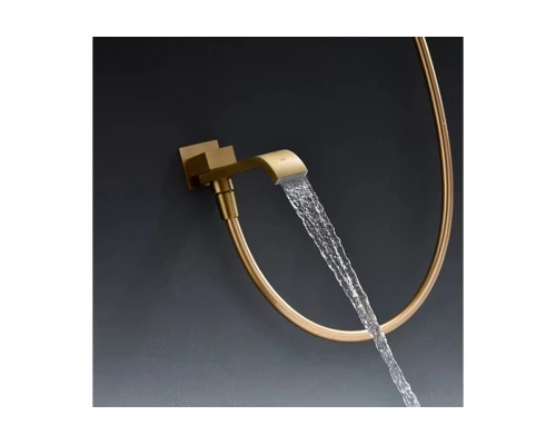 Встраиваемая душевая система 3-я функциями Ganzer  GZ01165-S матовое золото