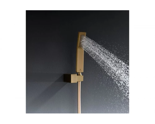 Встраиваемая душевая система 3-я функциями Ganzer  GZ01165-S матовое золото