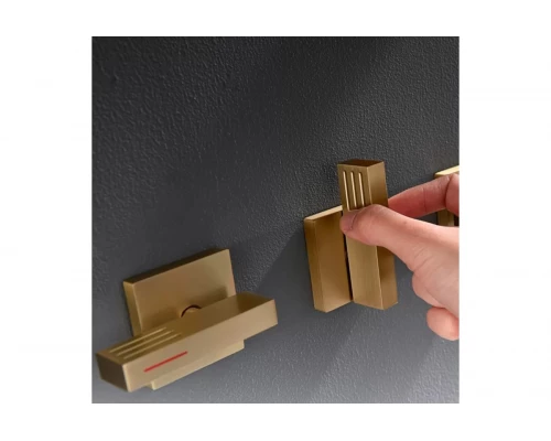 Встраиваемая душевая система 3-я функциями Ganzer  GZ01165-S матовое золото