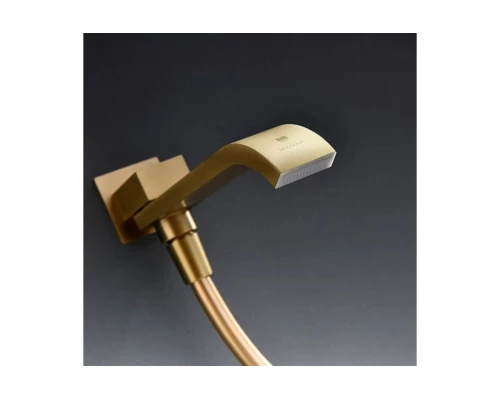 Встраиваемая душевая система 3-я функциями Ganzer  GZ01165-S матовое золото