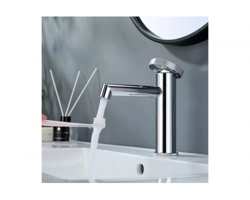 Смеситель для умывальника из латуни Ganzer GZ19111  хром