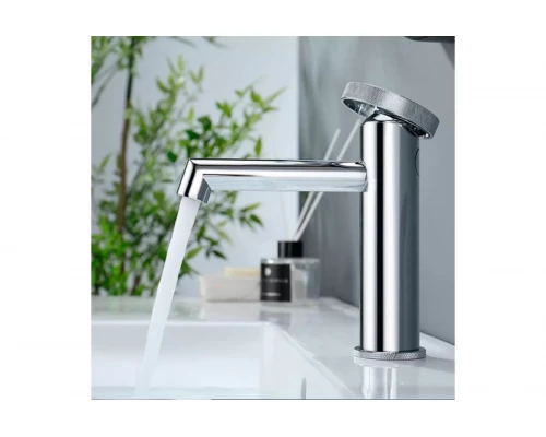 Смеситель для умывальника из латуни Ganzer GZ19111  хром