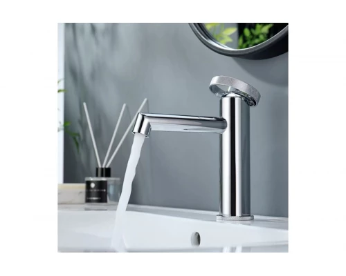 Смеситель для умывальника из латуни Ganzer GZ19111  хром