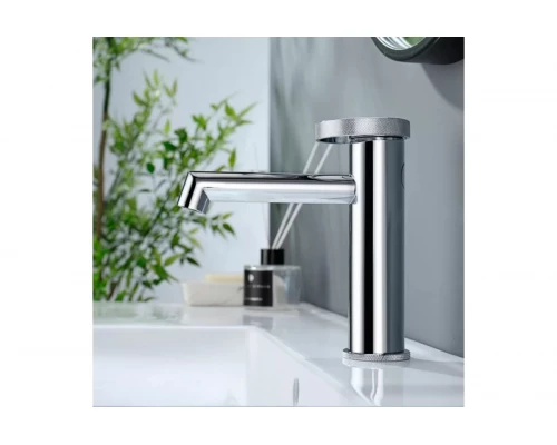 Смеситель для умывальника из латуни Ganzer GZ19111  хром