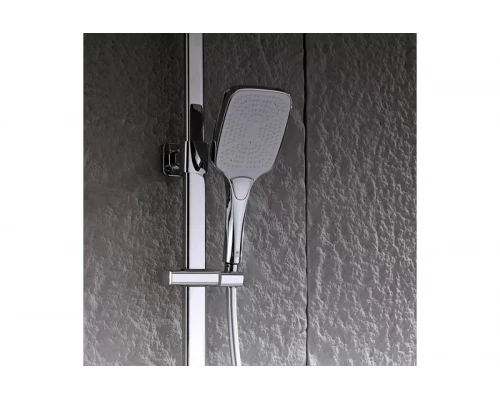 Душевая система из латуни с тропическим душем, термостатом Ganzer GZ12071 хром