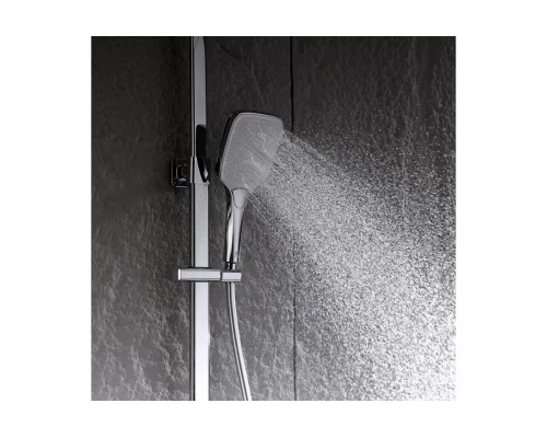 Душевая система из латуни с тропическим душем, термостатом Ganzer GZ12071 хром