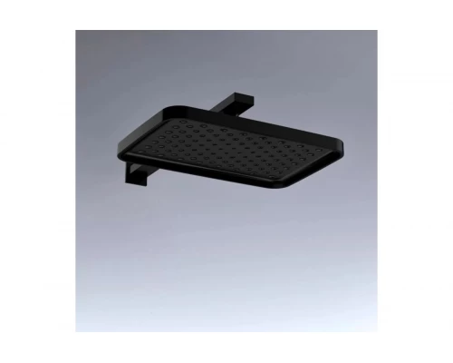 Встраиваемая душевая система из латуни с тропическим душем Ganzer  GZ05165-C черный