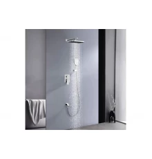 Встраиваемая душевая система из латуни Ganzer GZ05165 хром