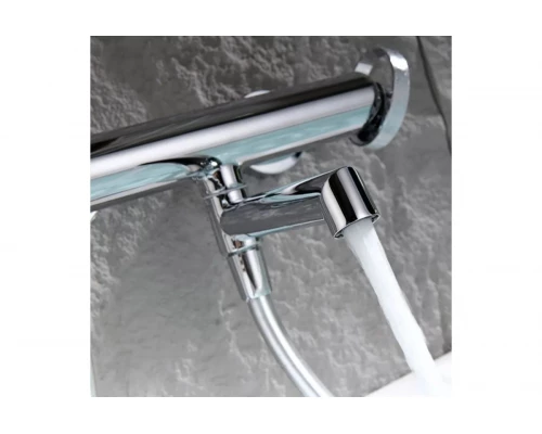 Смеситель для ванны с душем из латуни Ganzer GZ19132 хром