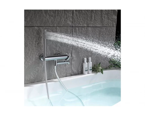 Смеситель для ванны с душем из латуни Ganzer GZ19132 хром