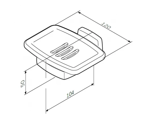 Мыльница Am.Pm Gem A9034200