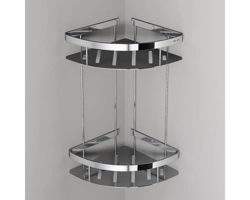 Полка Am.Pm Sense L A7454200, угловая, хром