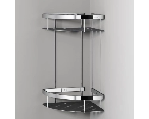 Полка Am.Pm Sense L A7454200, угловая, хром