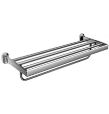 Полка для полотенец Art&Max Ovale AM-E-4022B, хром, 60 см